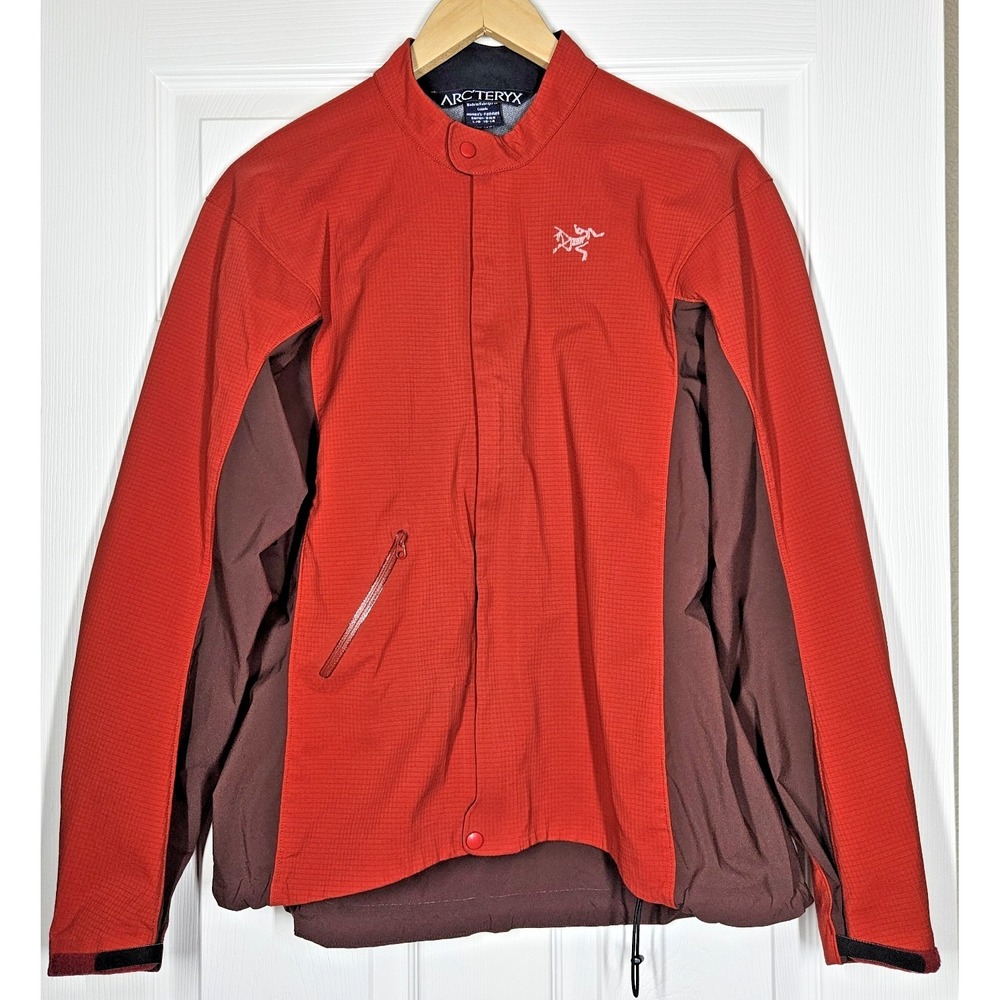 Arc'teryx Women Windstopper Full Zip Packable Jacket L 12/14 Performance Active